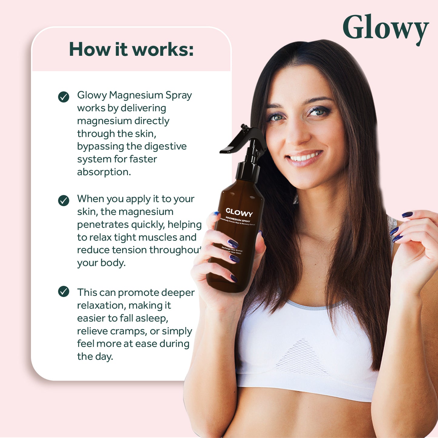Glowy Magnesium Spray